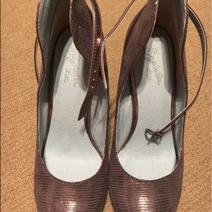 Silver Seychelles wedge